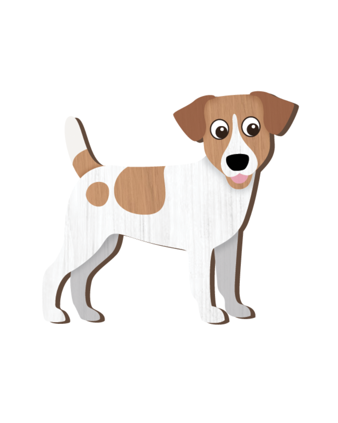 I Love My Jack Russell Magnet