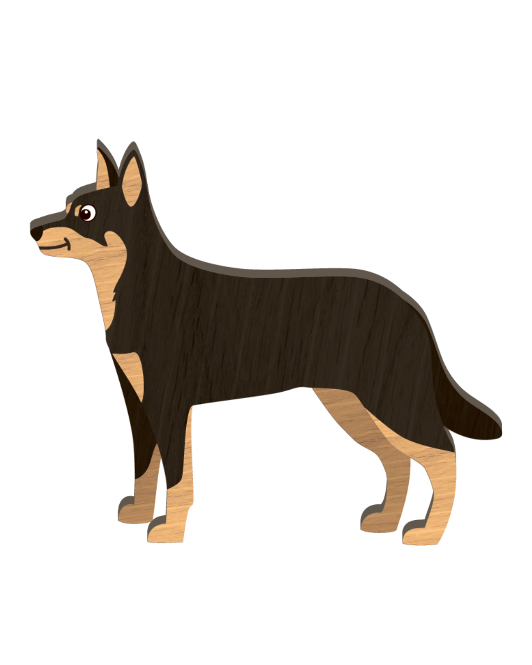 I Love My Kelpie Magnet