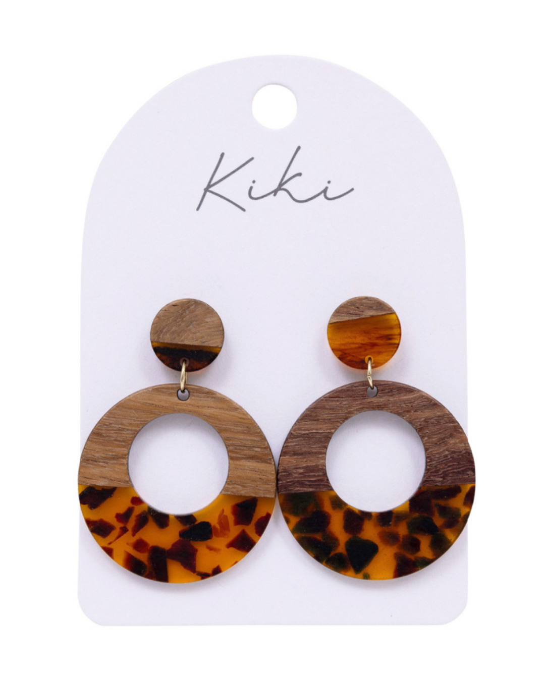 Amber Loop Earrings