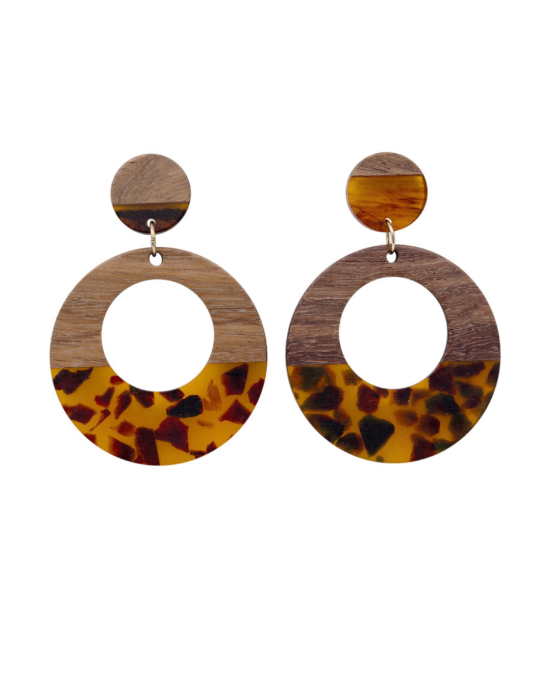 Amber Loop Earrings