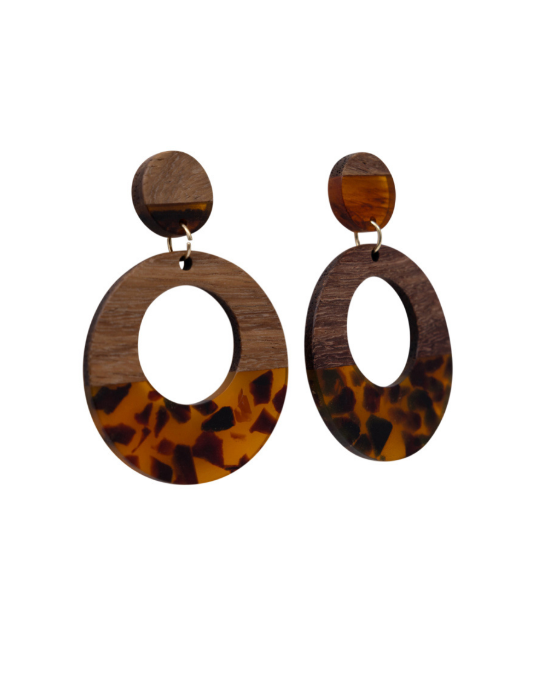 Amber Loop Earrings