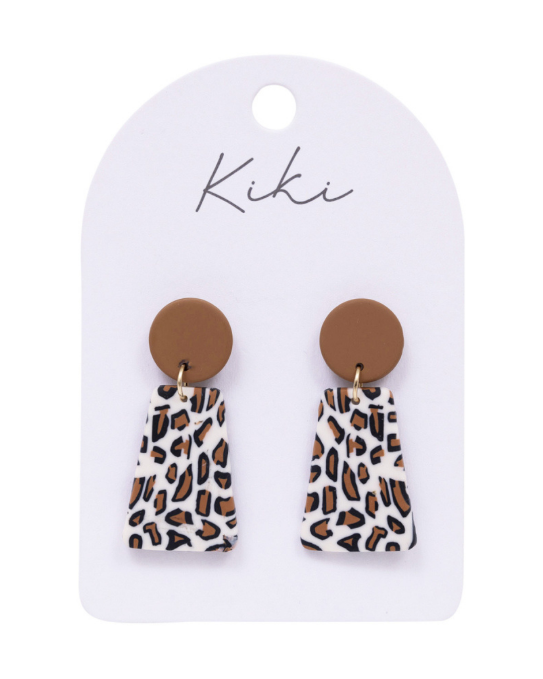 Leopard Print Earrings