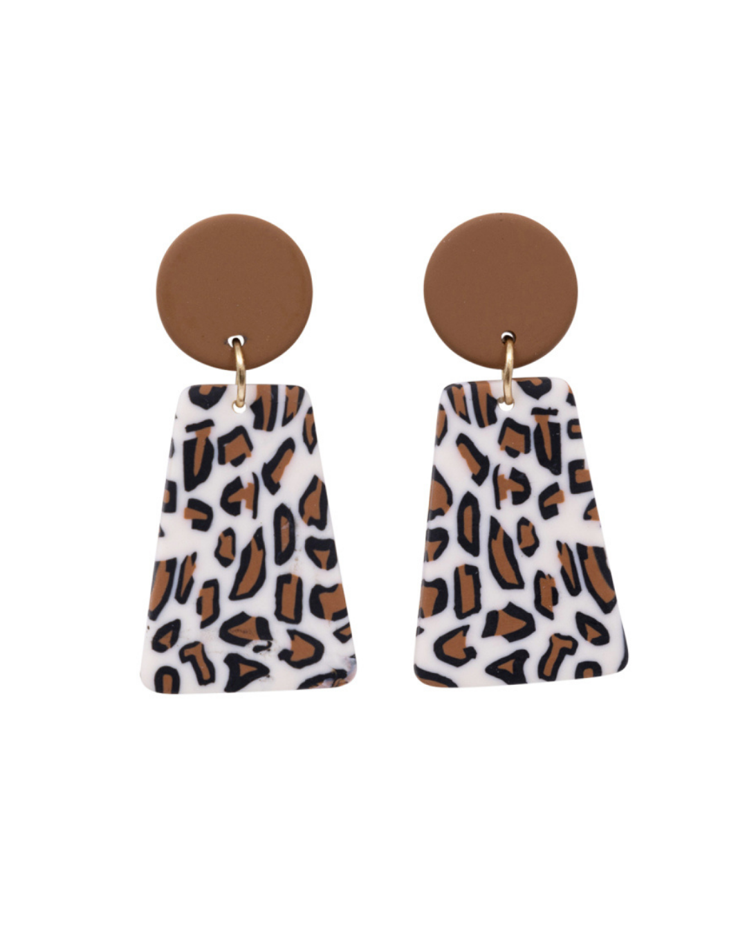 Leopard Print Earrings
