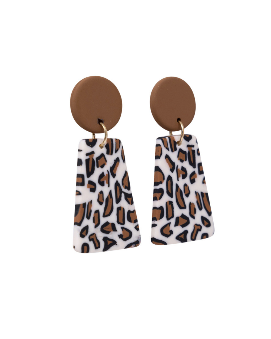 Leopard Print Earrings