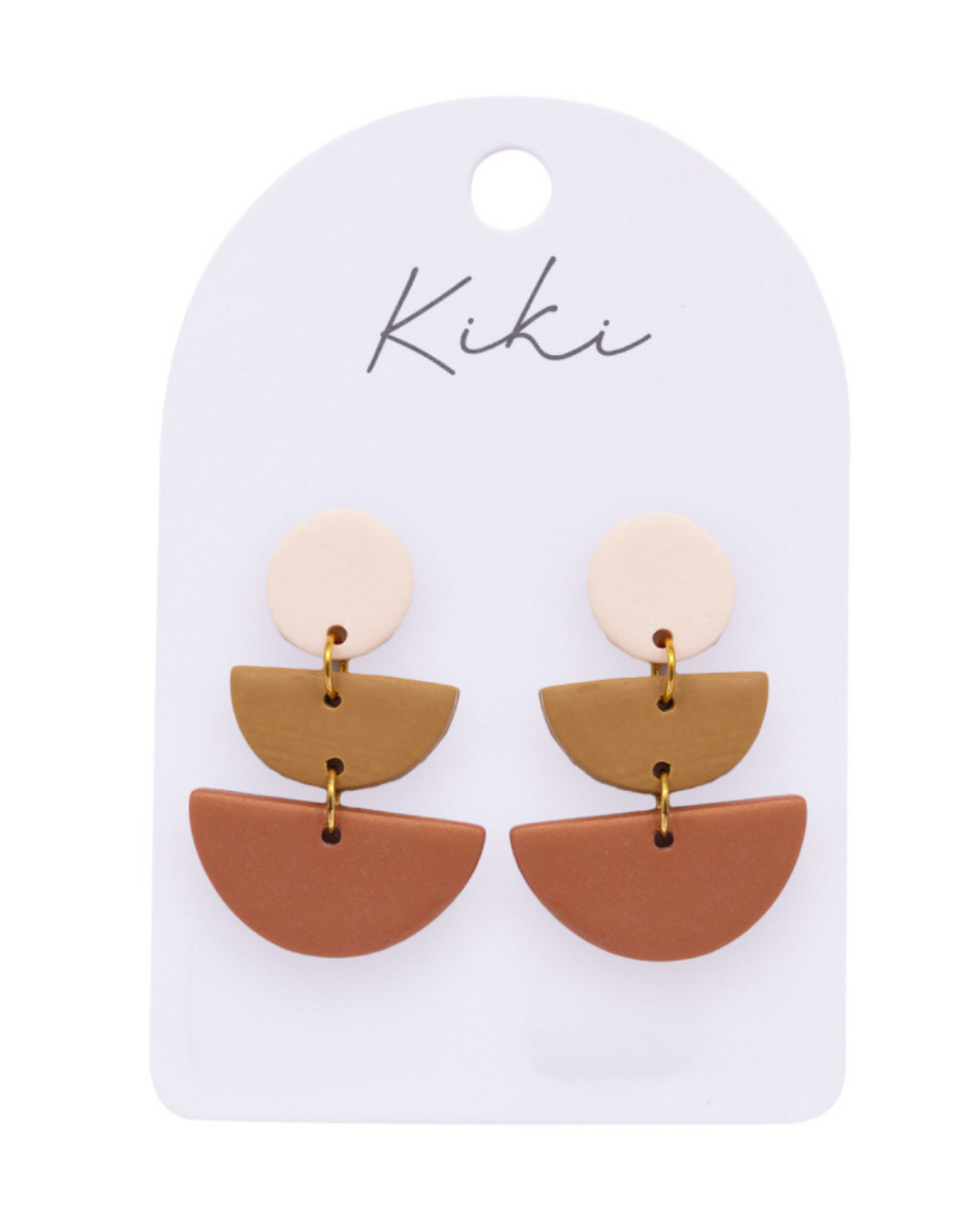 Semi Circle Earrings