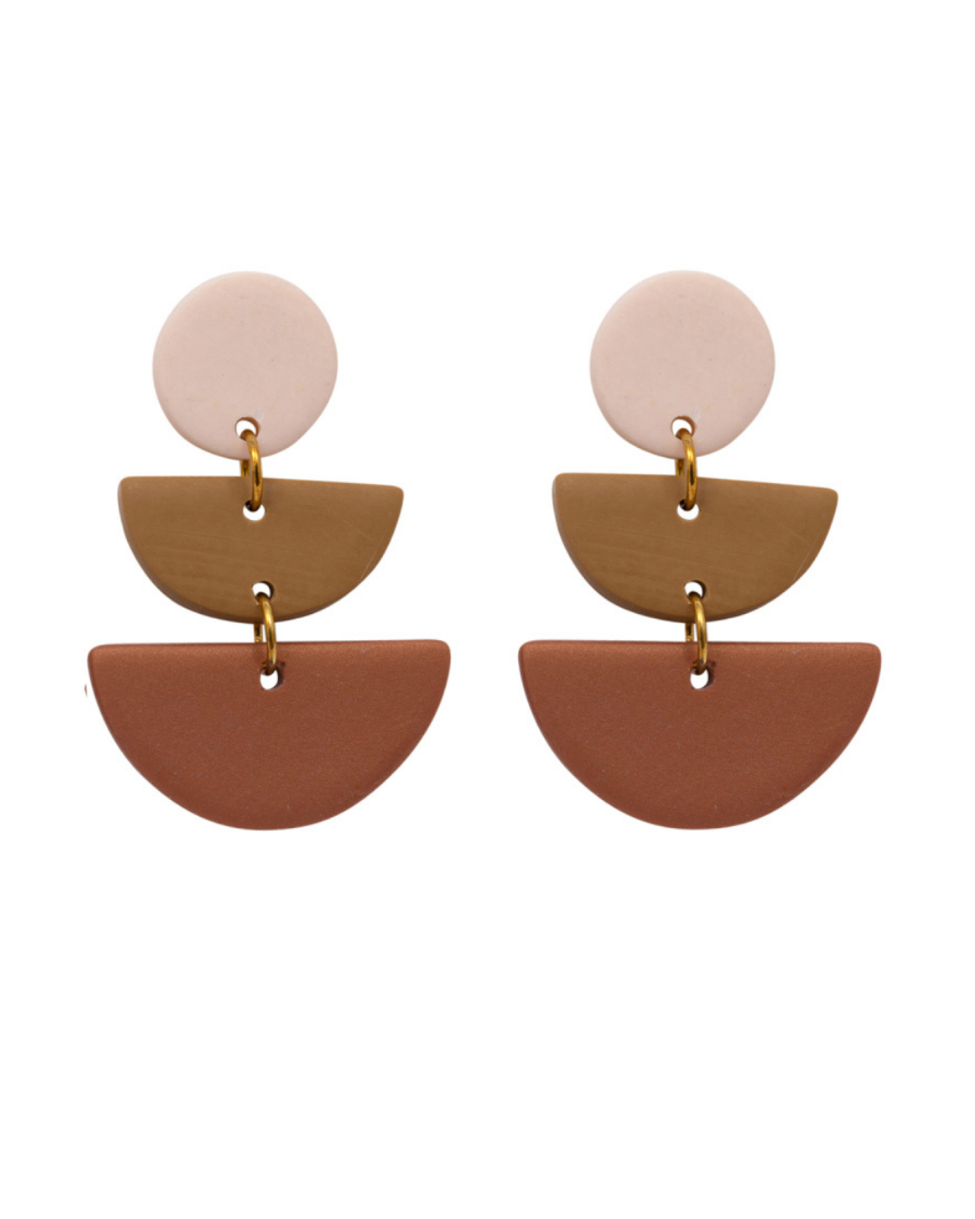 Semi Circle Earrings