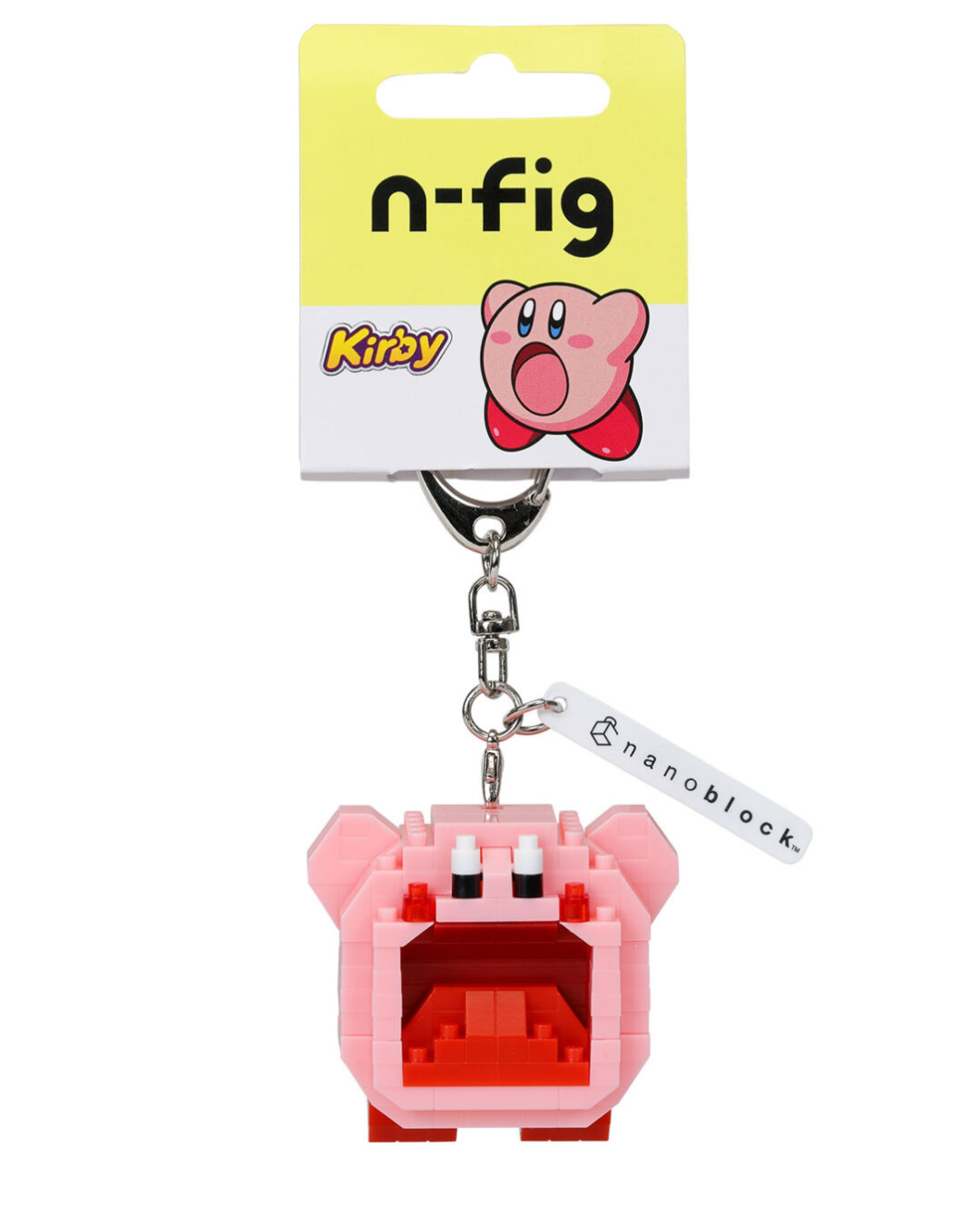 Kirby of the Stars Suction - Nanoblocks Keychain
