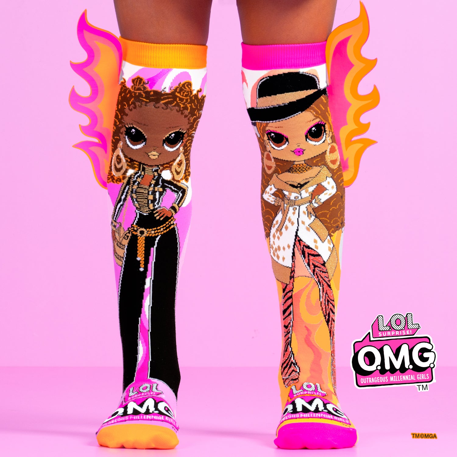 L.O.L OMG Bee The Queen Socks