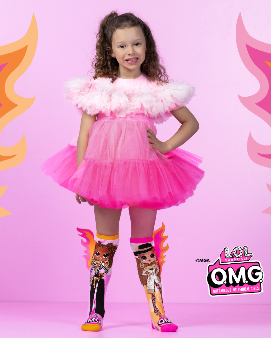 L.O.L OMG Bee The Queen Socks