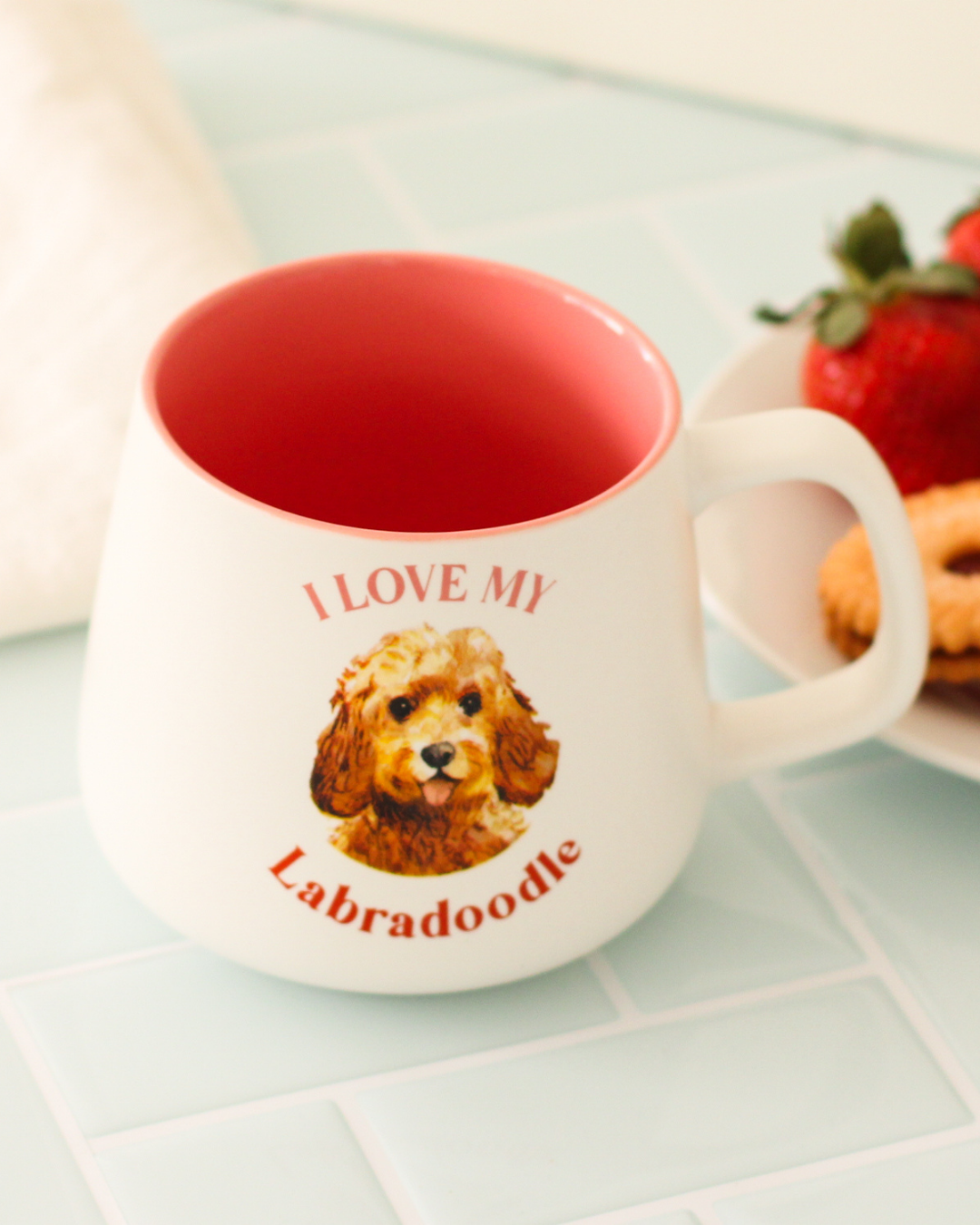 I Love My Labradoodle Mug