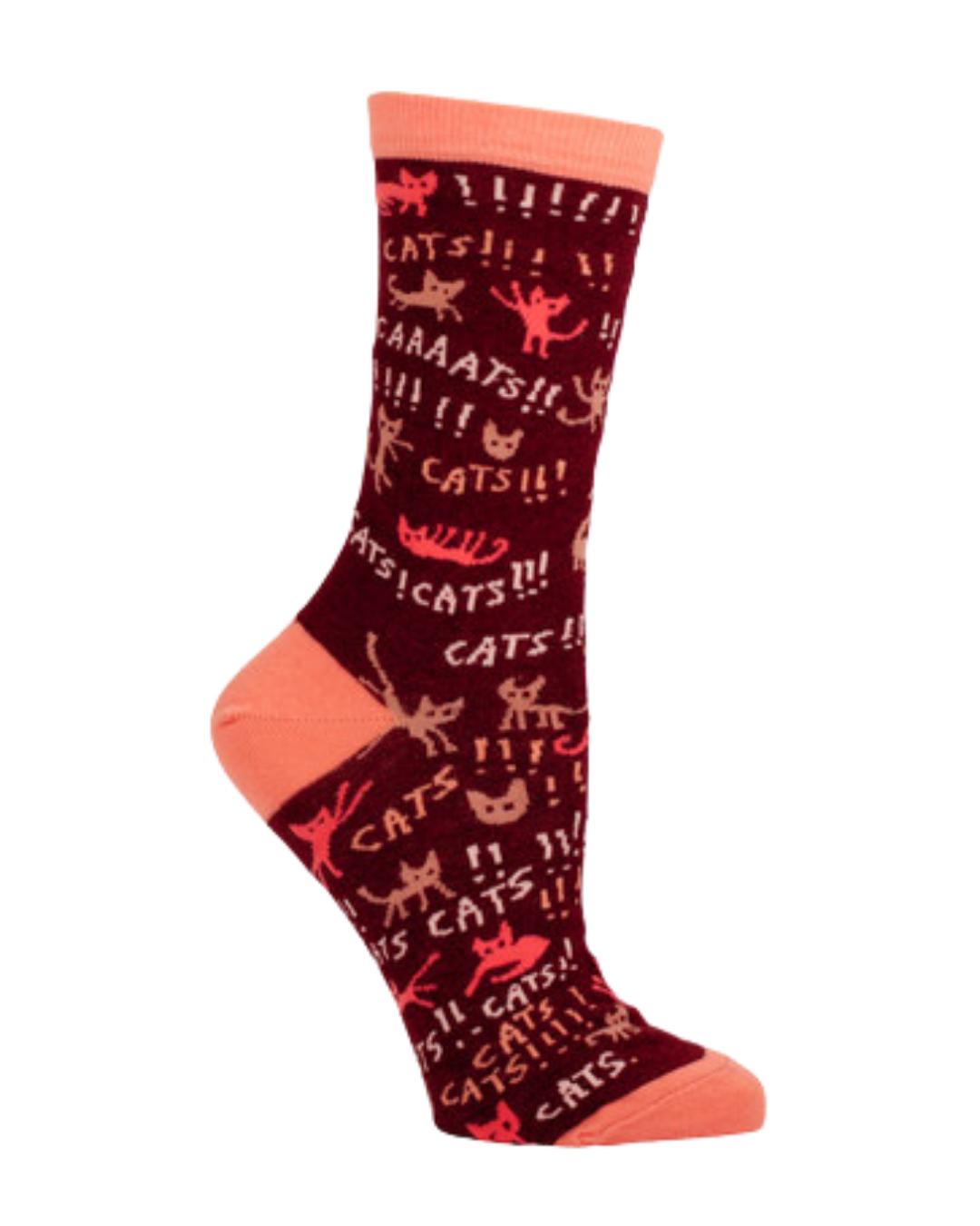 Ladies Crew Socks - Cats!