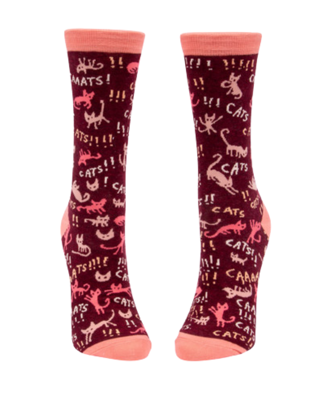 Ladies Crew Socks - Cats!