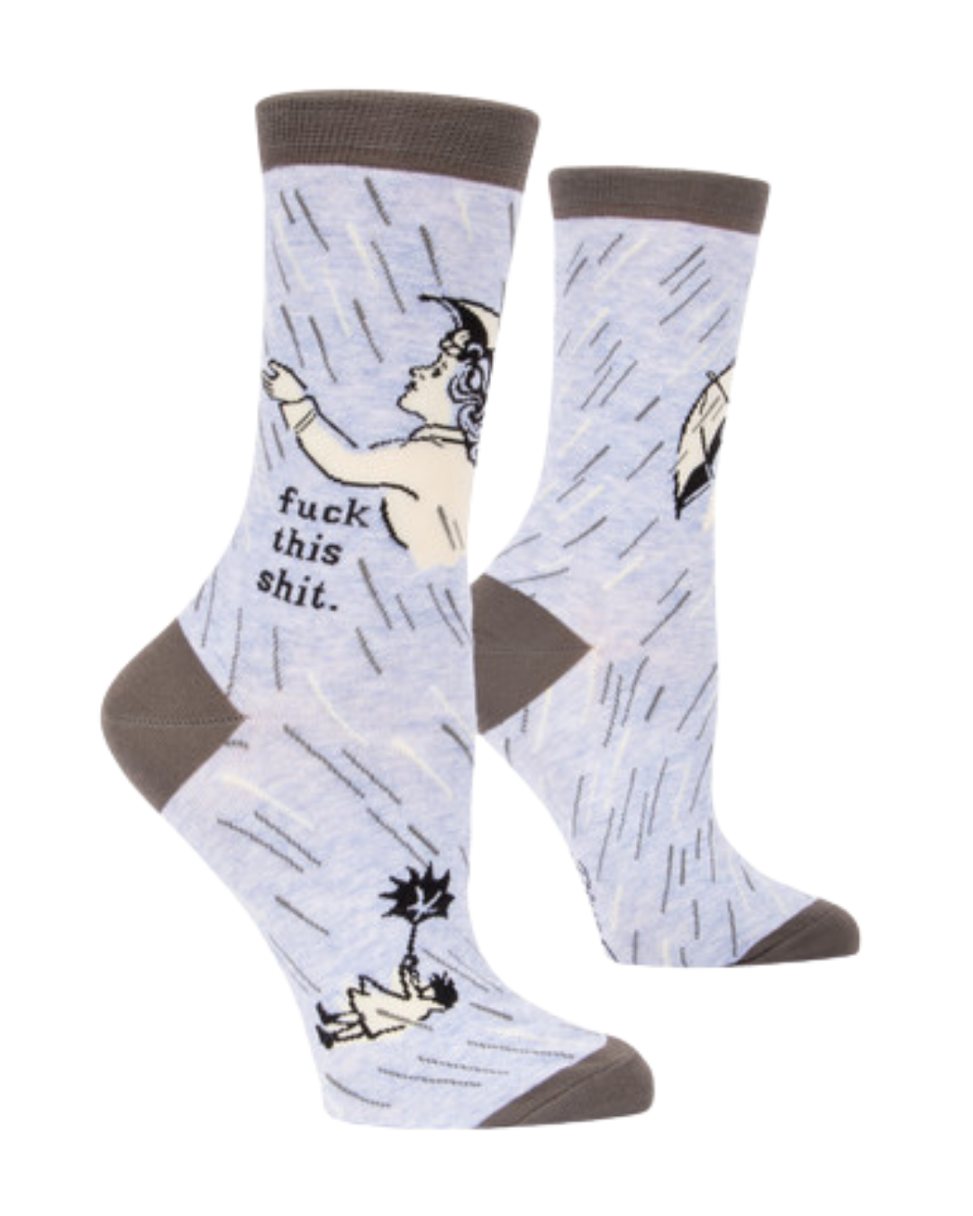 Ladies Crew Socks - F*ck This Shit