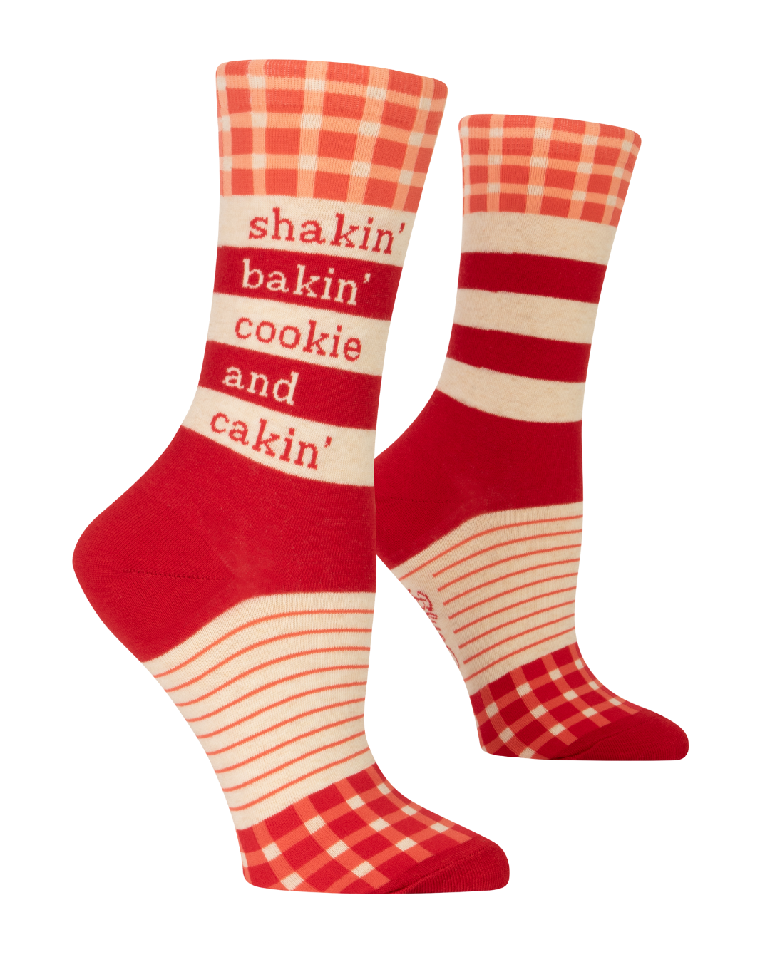 Ladies Crew Socks - Shakin', Bakin'