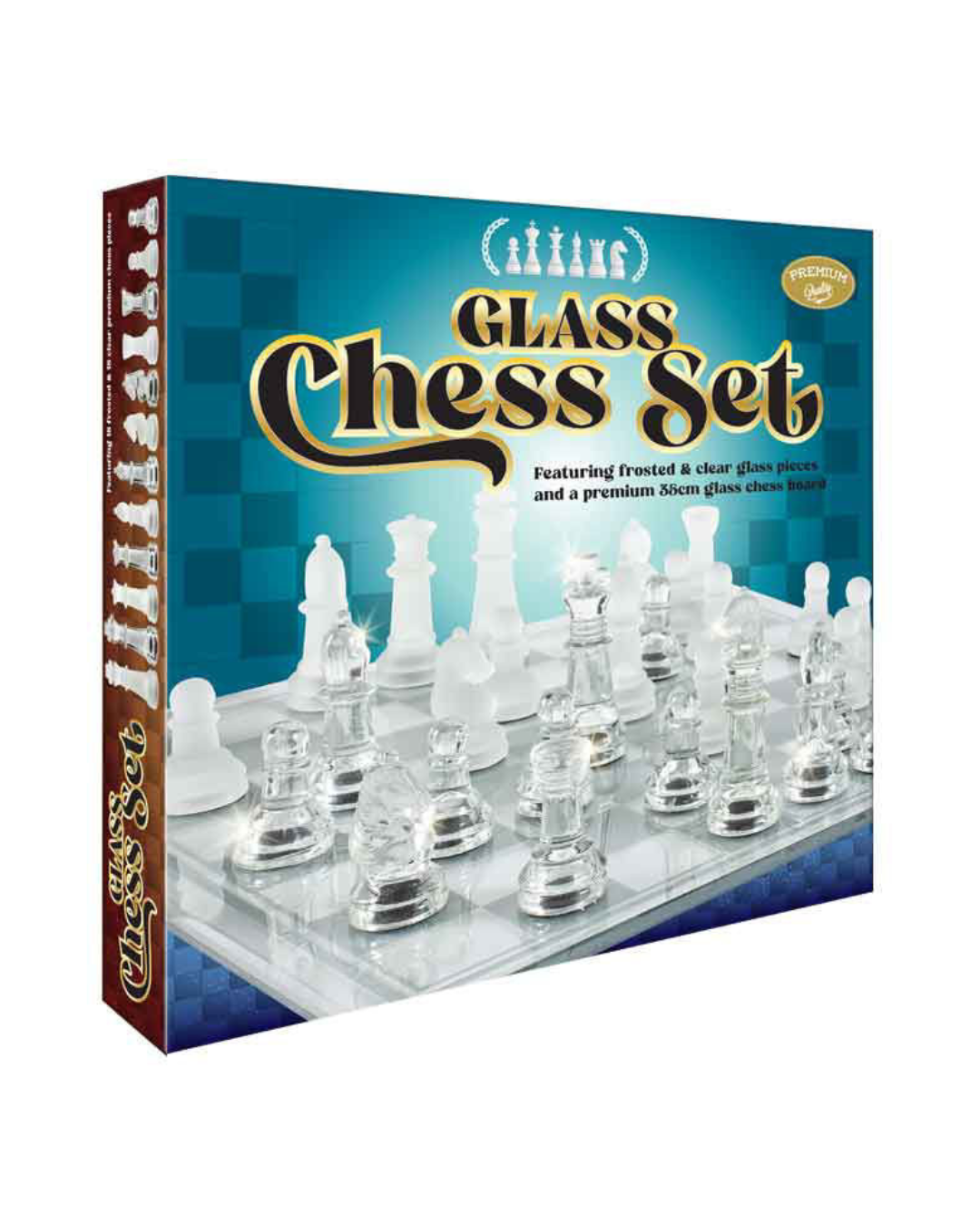 Gl Chess Set Glass Chess Set — Perfect Gift