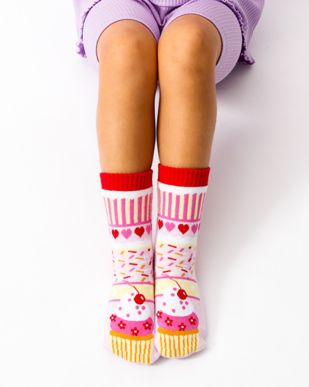 Lolly Kicks Cupcake Socks
