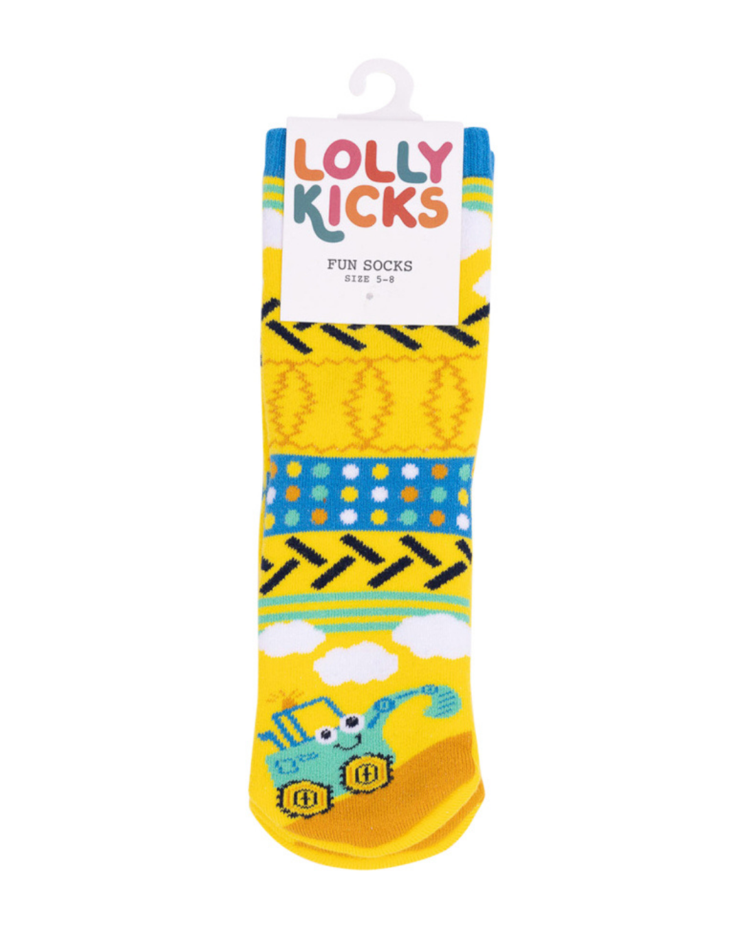 Lolly Kicks Digger Socks