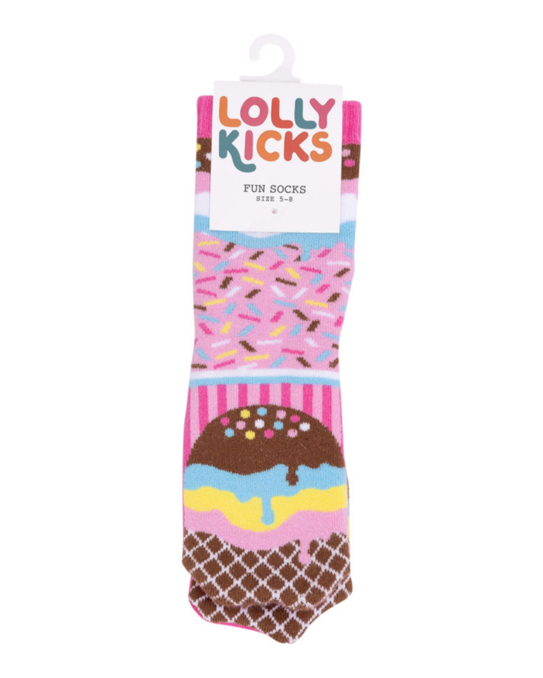 Lolly Kicks Ice Cream Socks