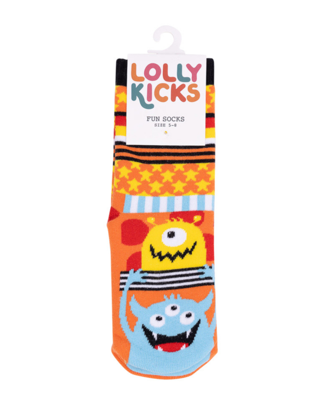 Lolly Kicks Monster Socks