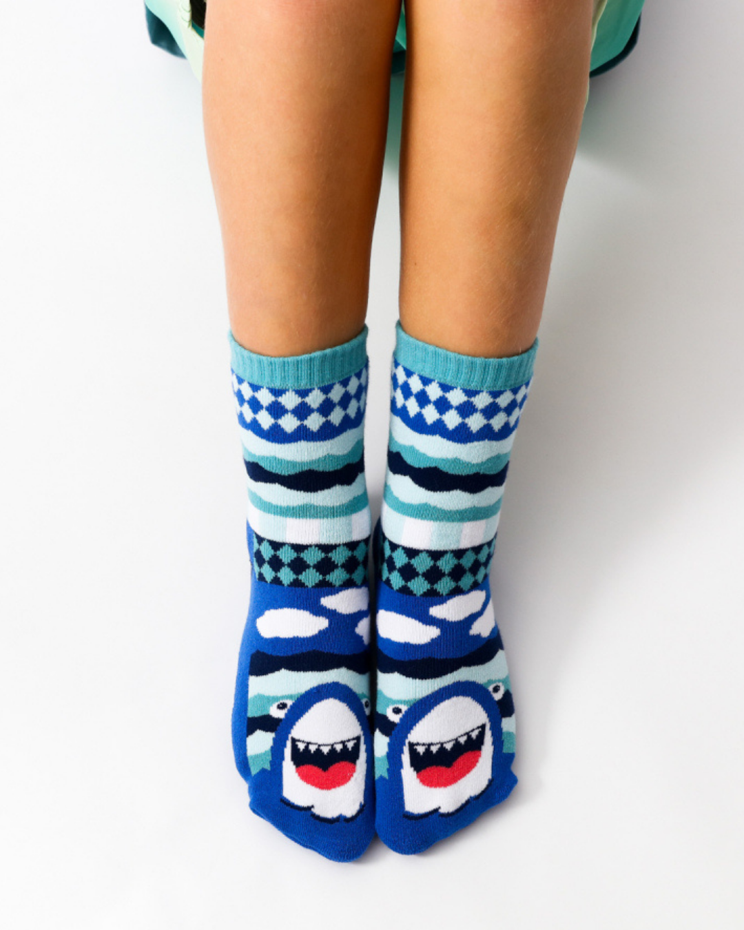 Lolly Kicks Shark Socks