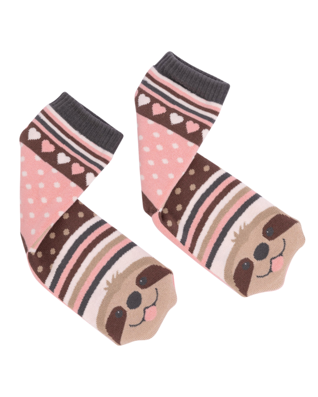 Lolly Kicks Sloth Socks