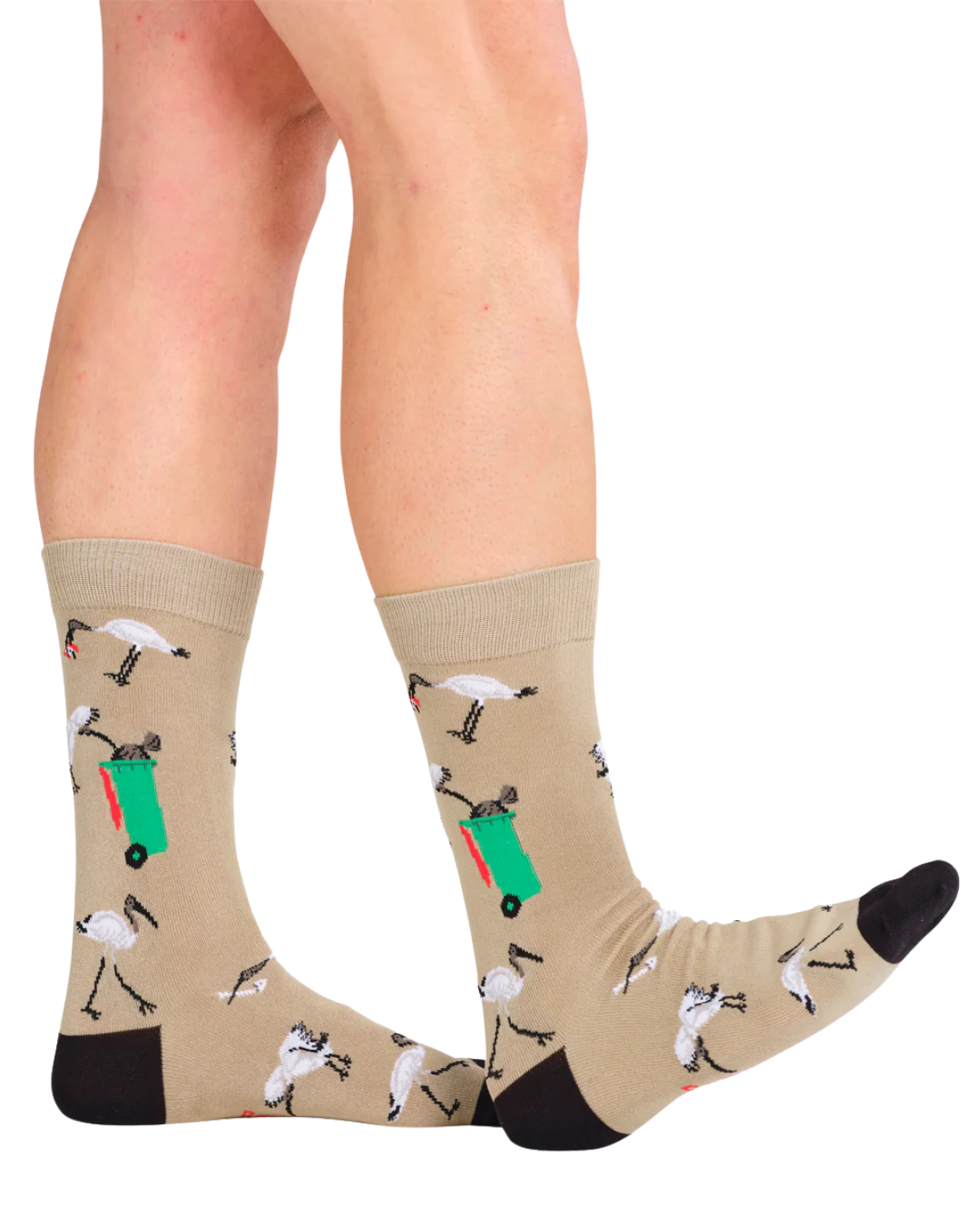 Mens Bin Chicken Bamboo Sock