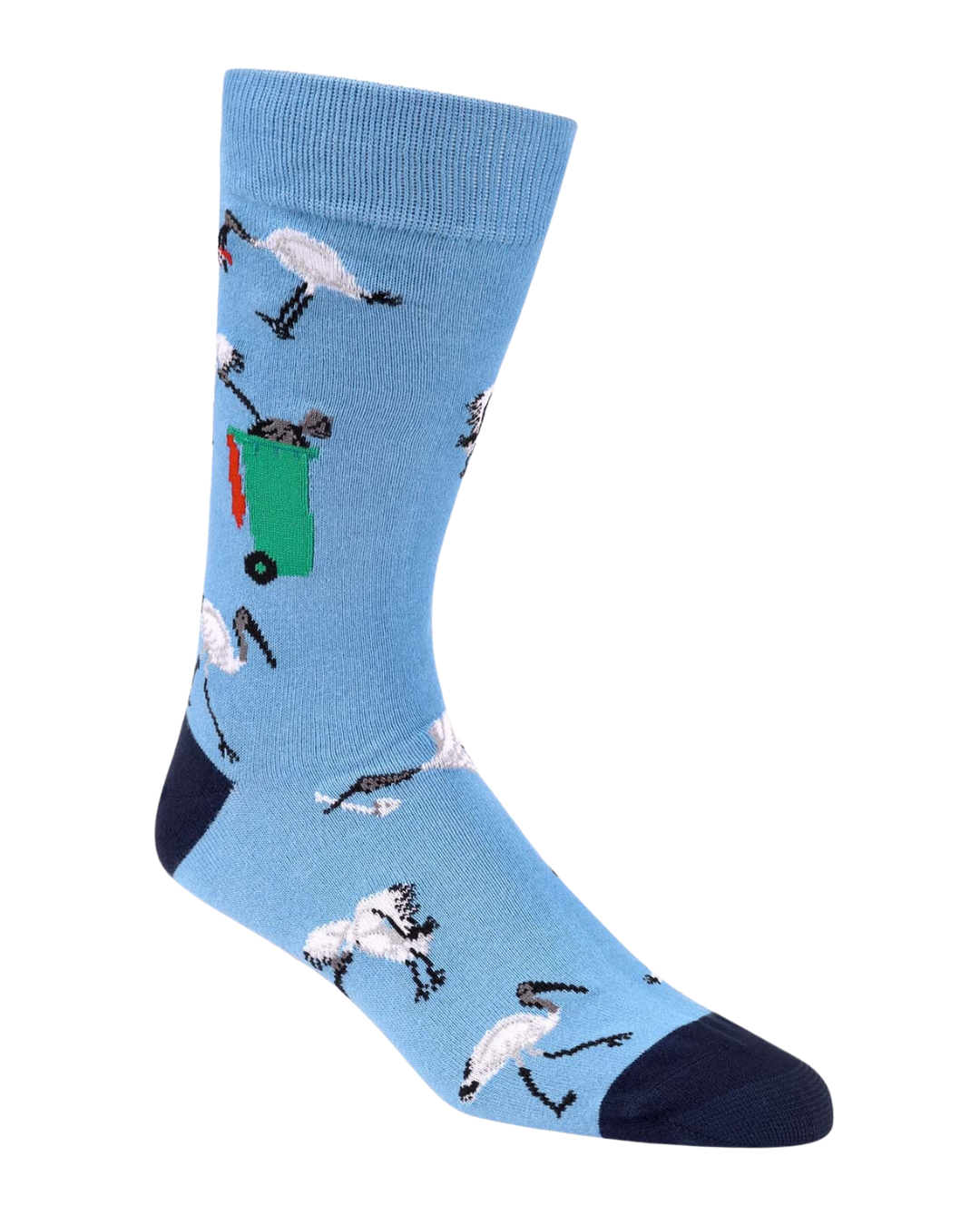 Mens Bin Chicken Bamboo Sock