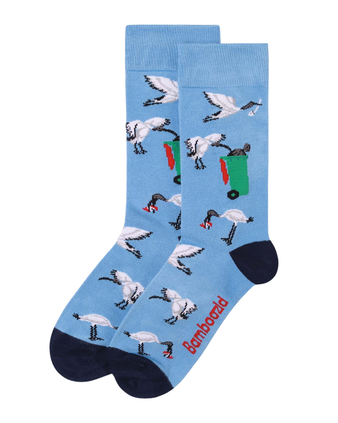 Mens Bin Chicken Bamboo Sock