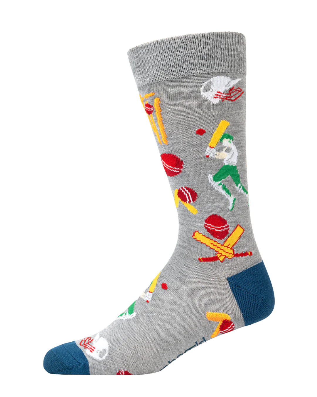 Mens Cricket Batsman Bamboo Sock