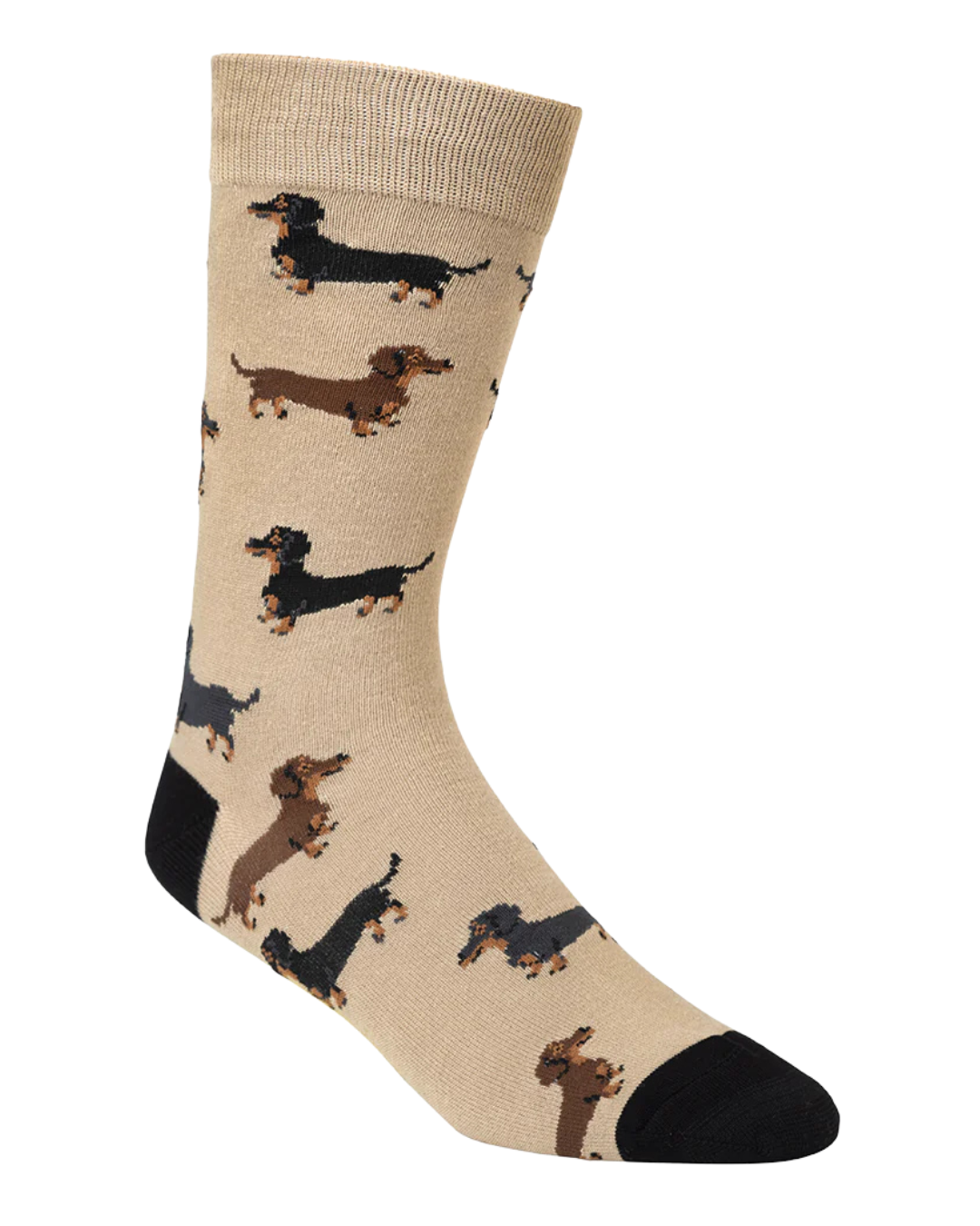 Mens Dash Pups Bamboo Sock