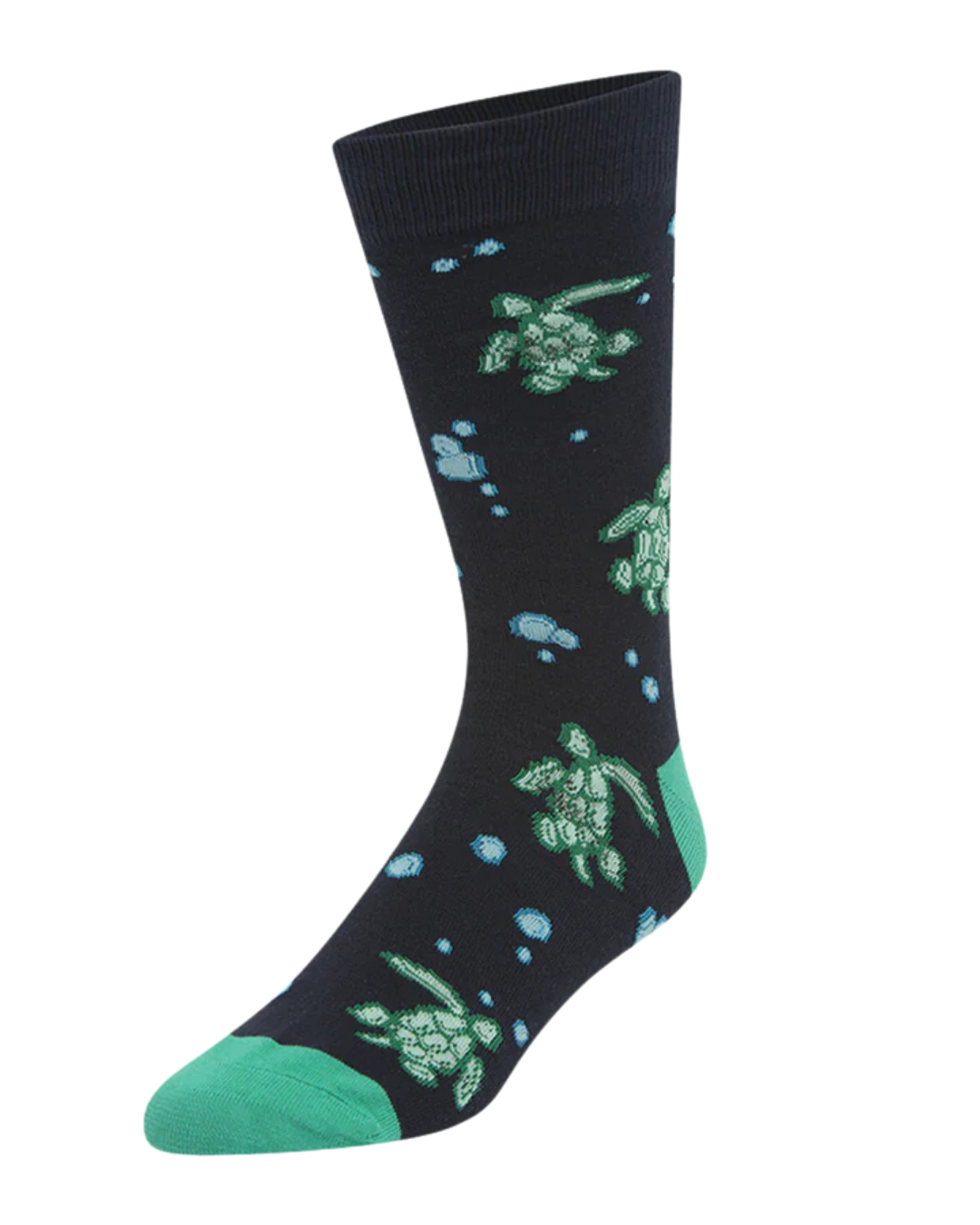 Mens Sea Turtle Bamboo Sock