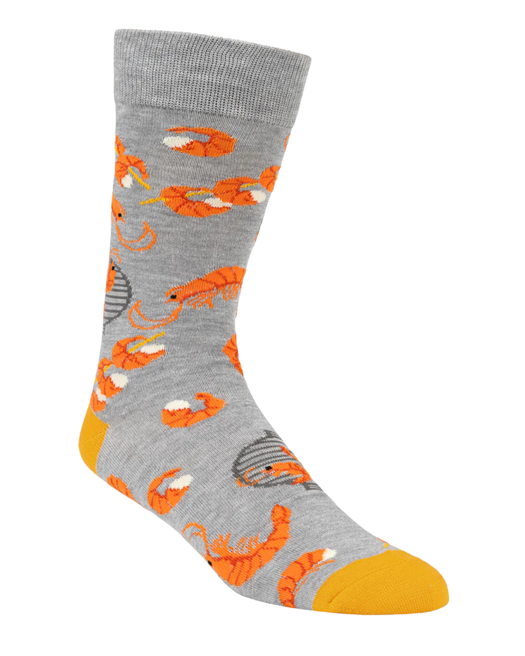 Mens Shrimp On The Barbie Bamboo Sock