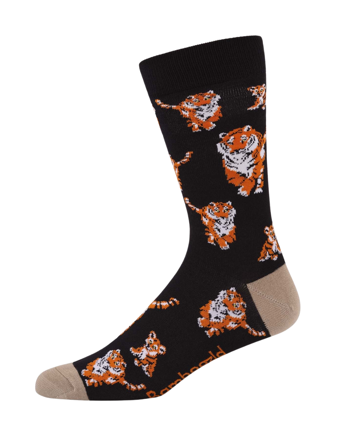 Mens Tigers Bamboo Sock