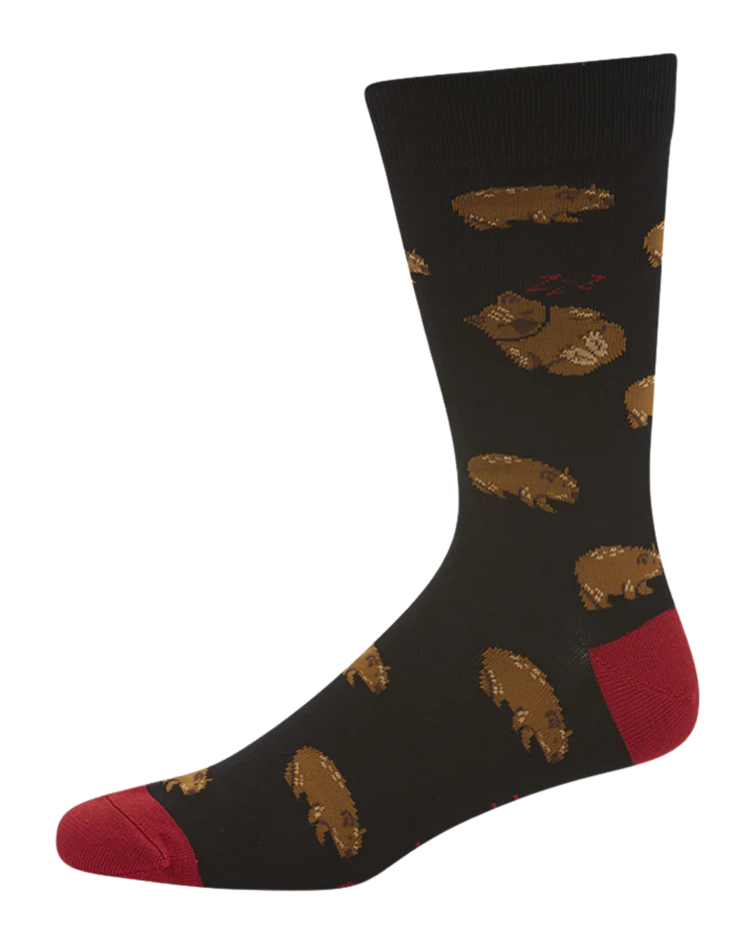 Mens Wally Wombat Bamboo Sock