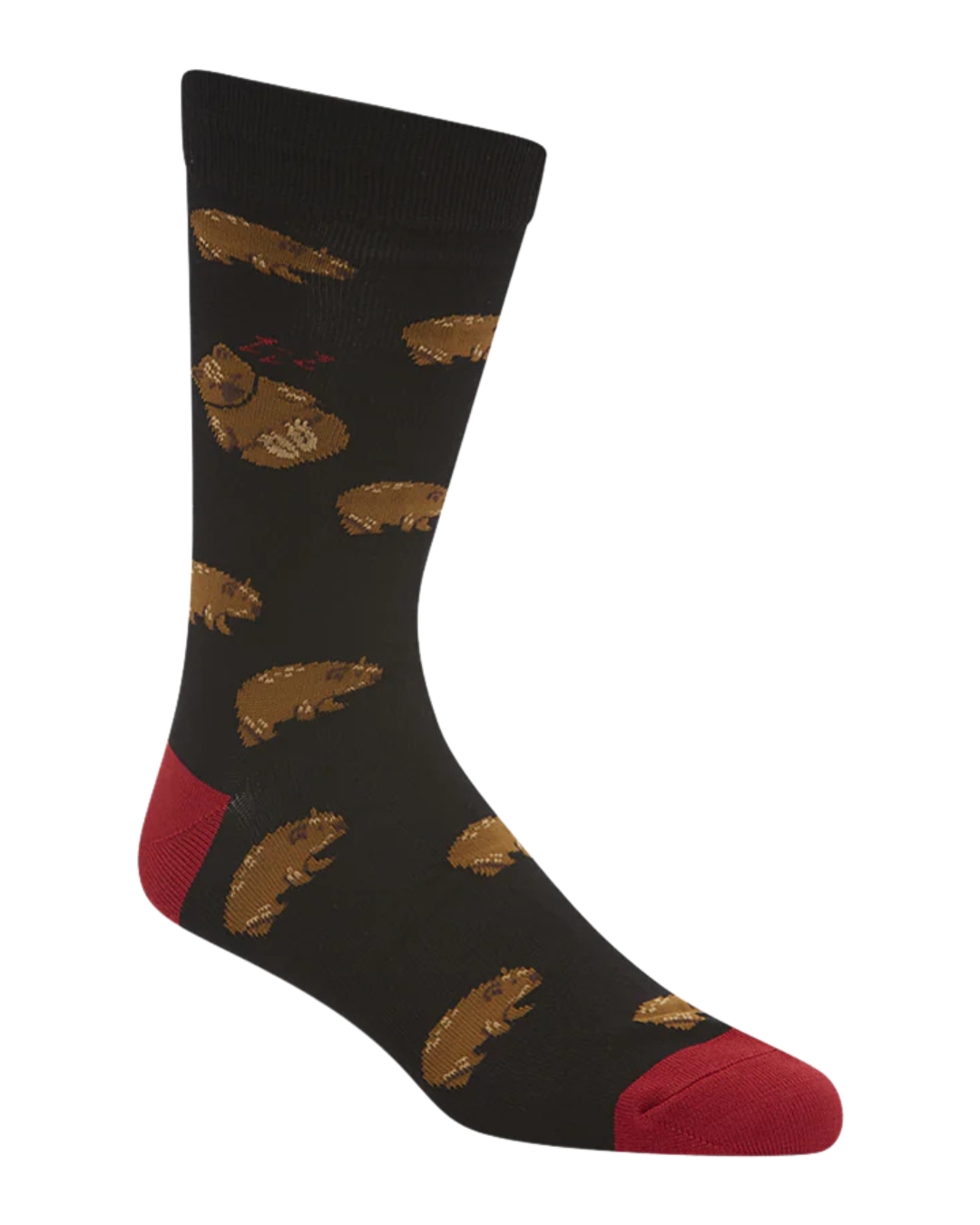 Mens Wally Wombat Bamboo Sock