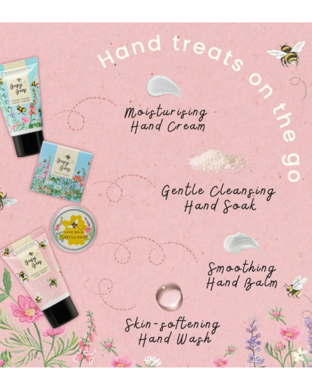 Busy Bees Mini Hand Care Set