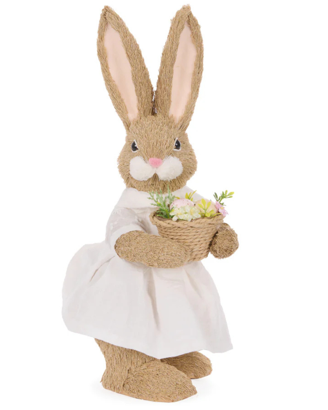Mrs Daisy Holding A Basket