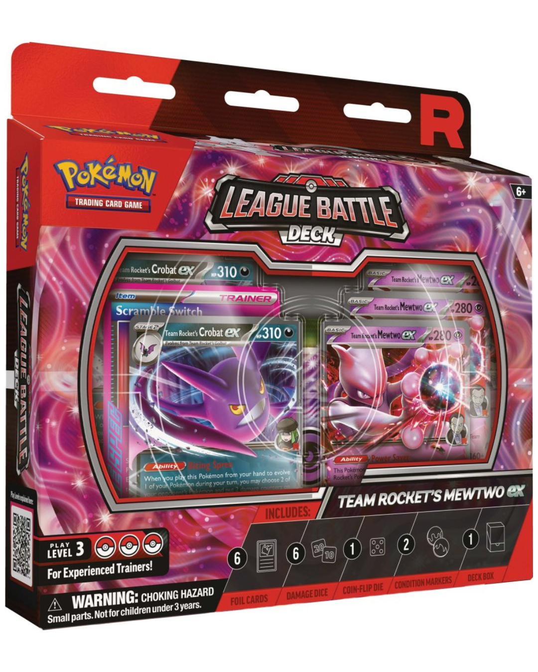 Pokémon TCG - Team Rocket’s Mewtwo ex - League Battle Deck