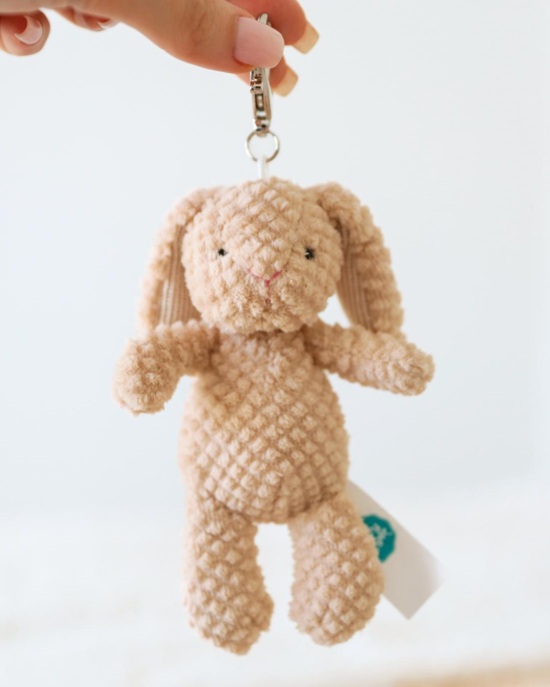 Nubby Bunny Tan - Bag Charm