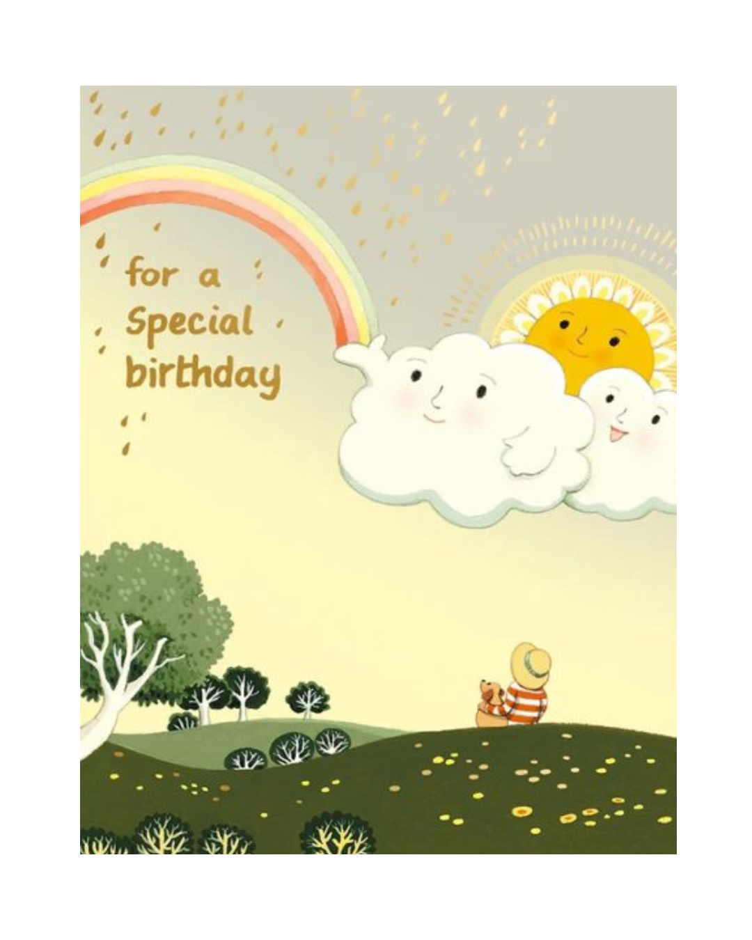 Birthday Card-Joyful Sky