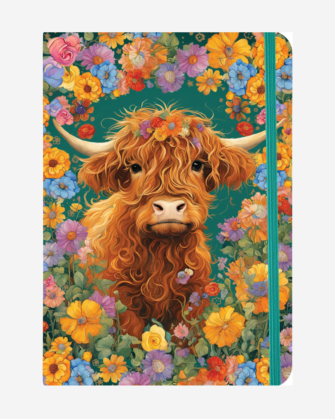 Highland Cow Small Journal