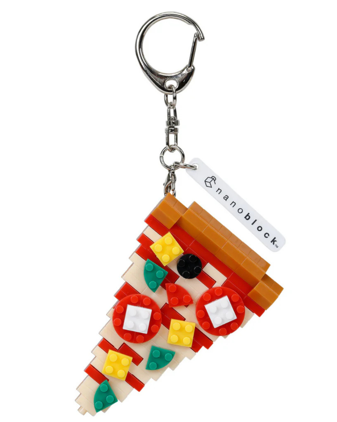 Fab Food Pizza - Nanoblocks Keychain