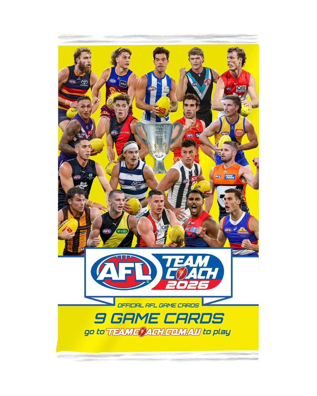 AFL-TeamCoach Trading Cards Booster Pack 2026