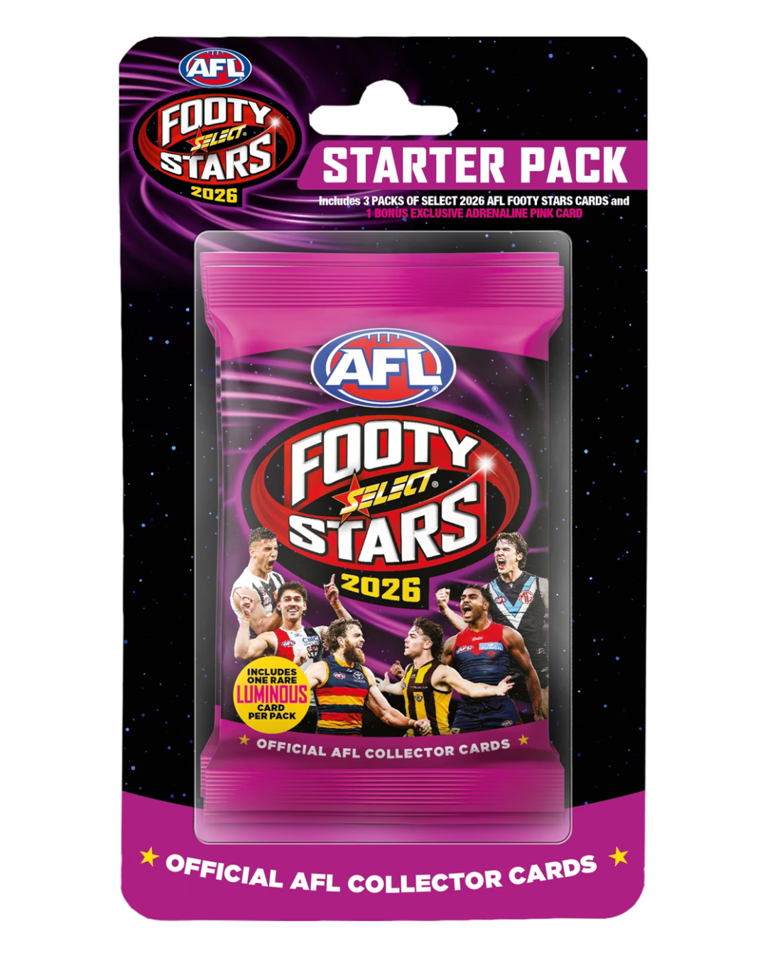 AFL 2026 Footy Stars Starter Pack
