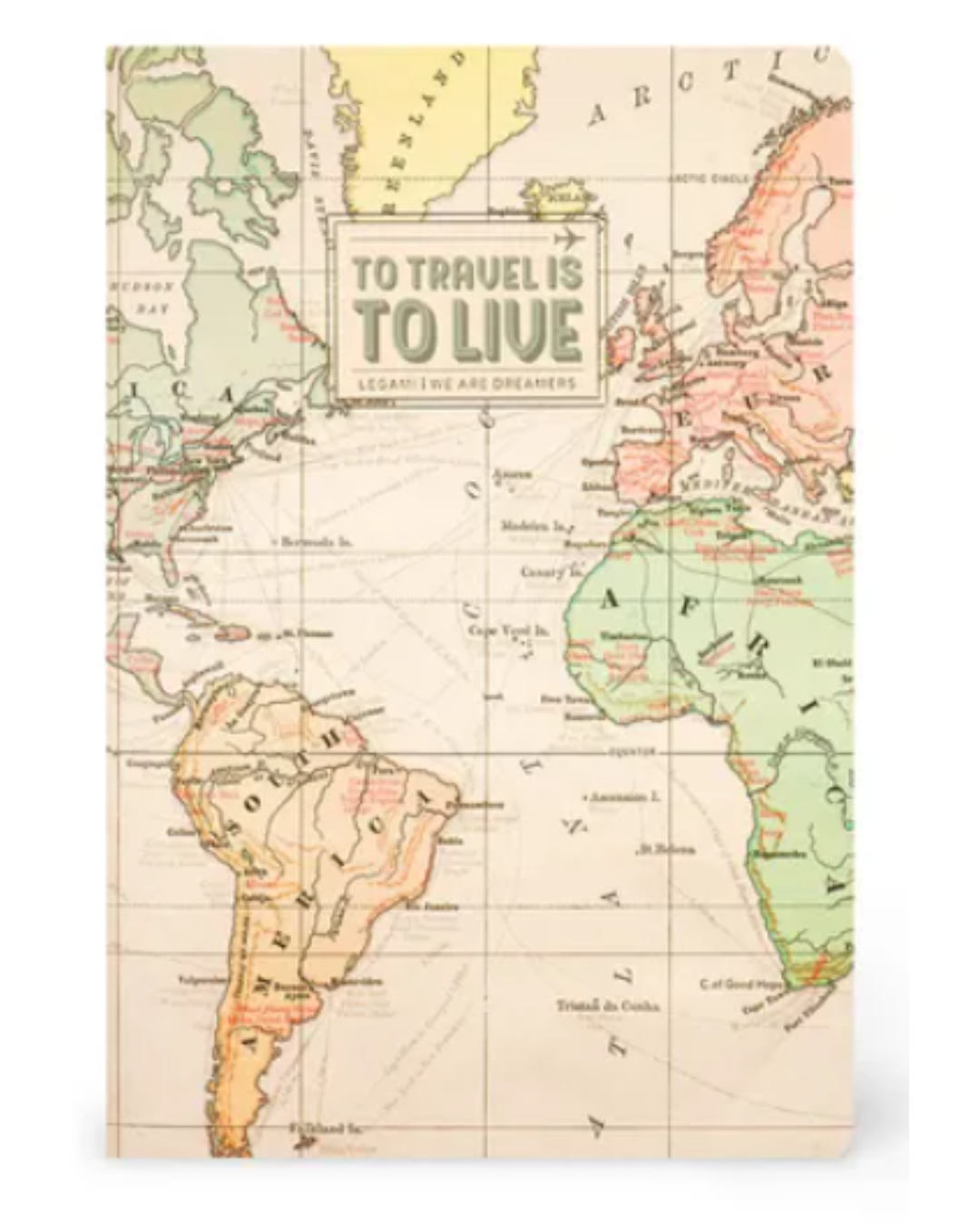 Legami Lined Medium  - Travel Notebook