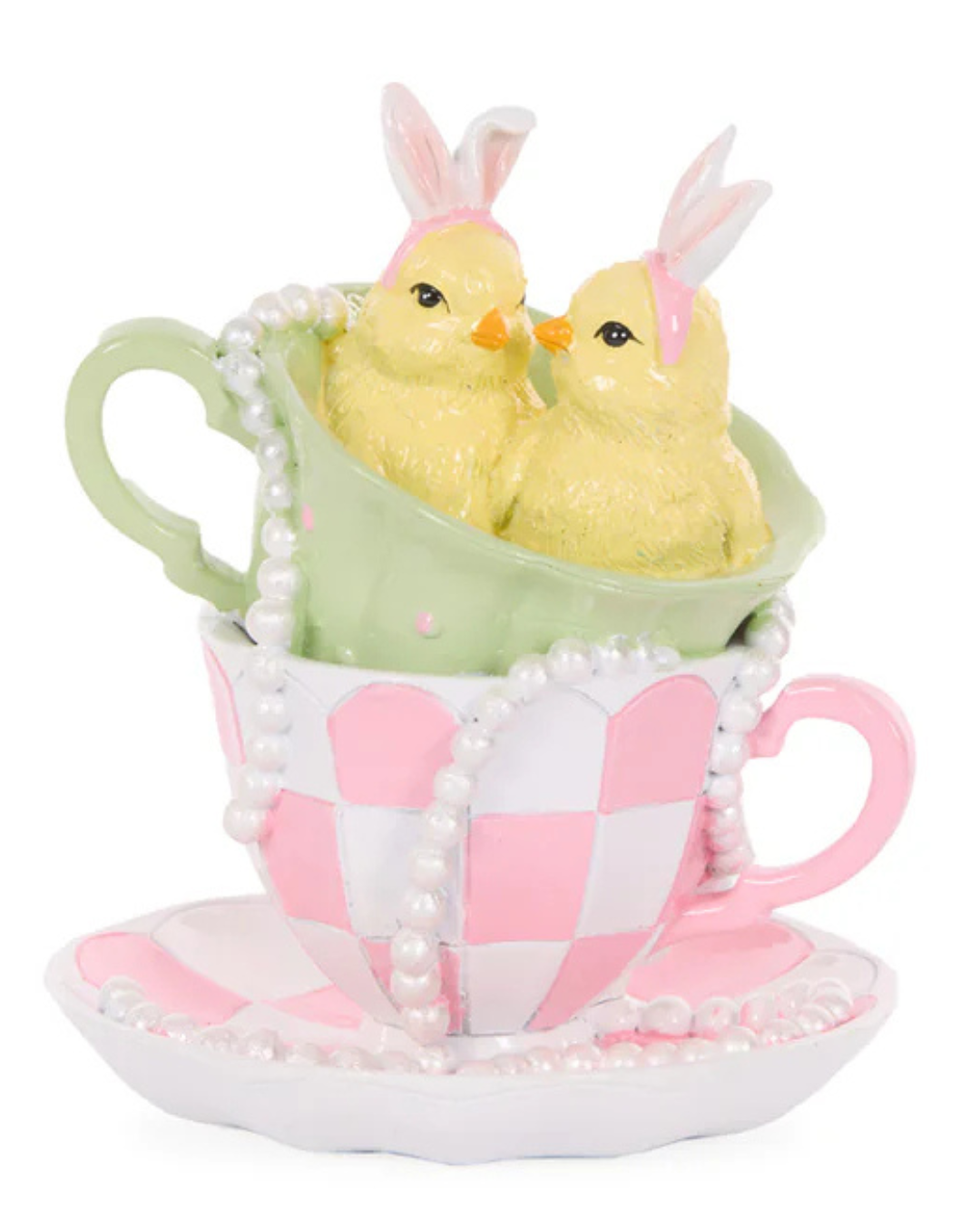 Chirping Chicks In Teacups