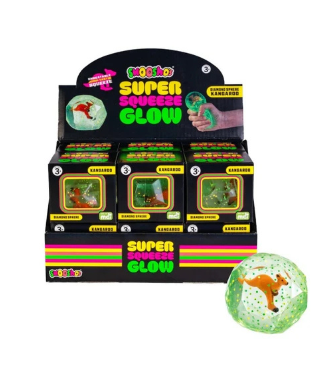 Smooshos Super Squeeze Sphere - Kangaroo