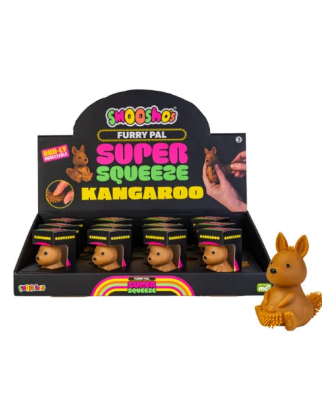 Smooshos Super Squeeze Furry Pals - Kangaroo