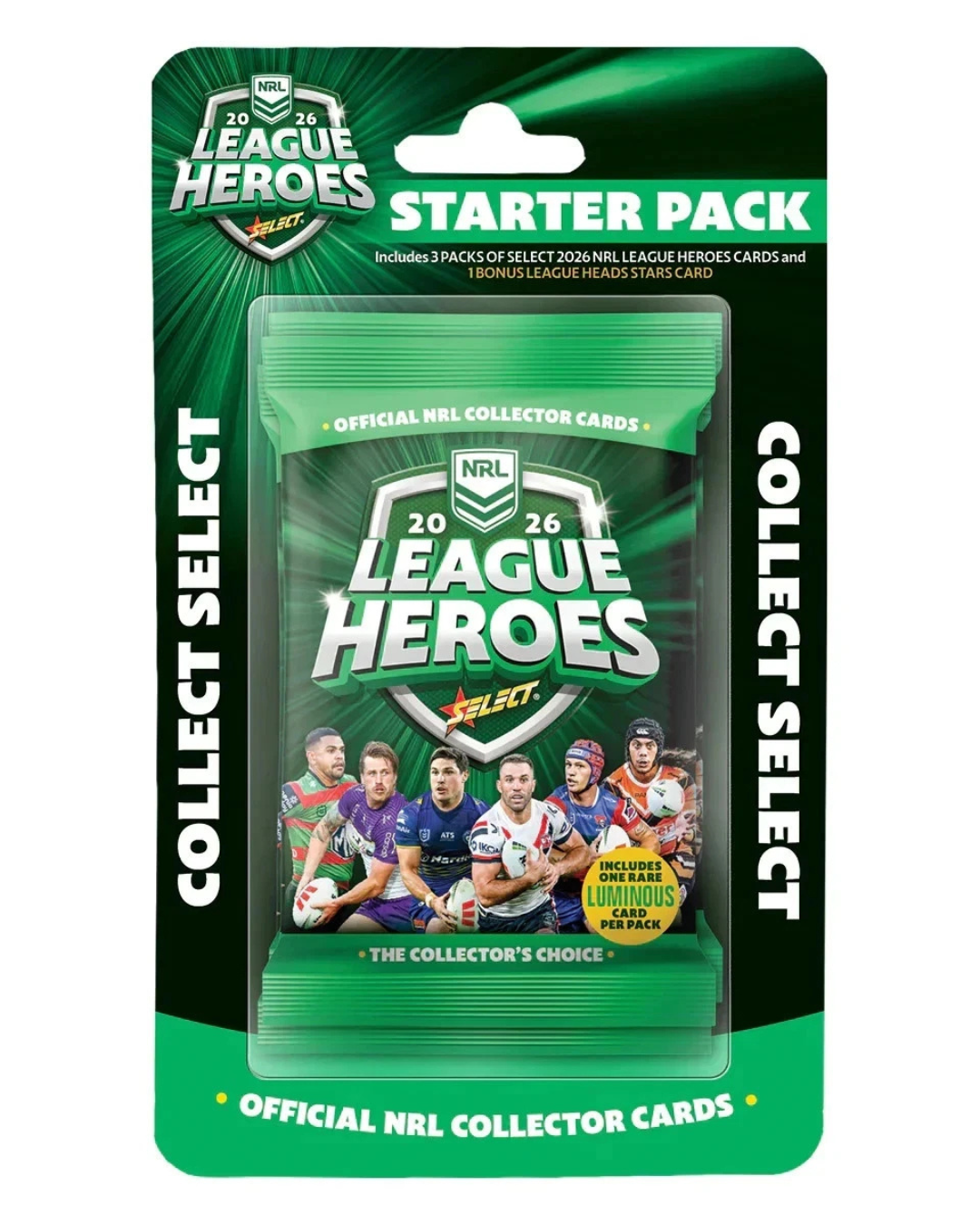 NRL 2026 League Heroes Starter 3 Packs