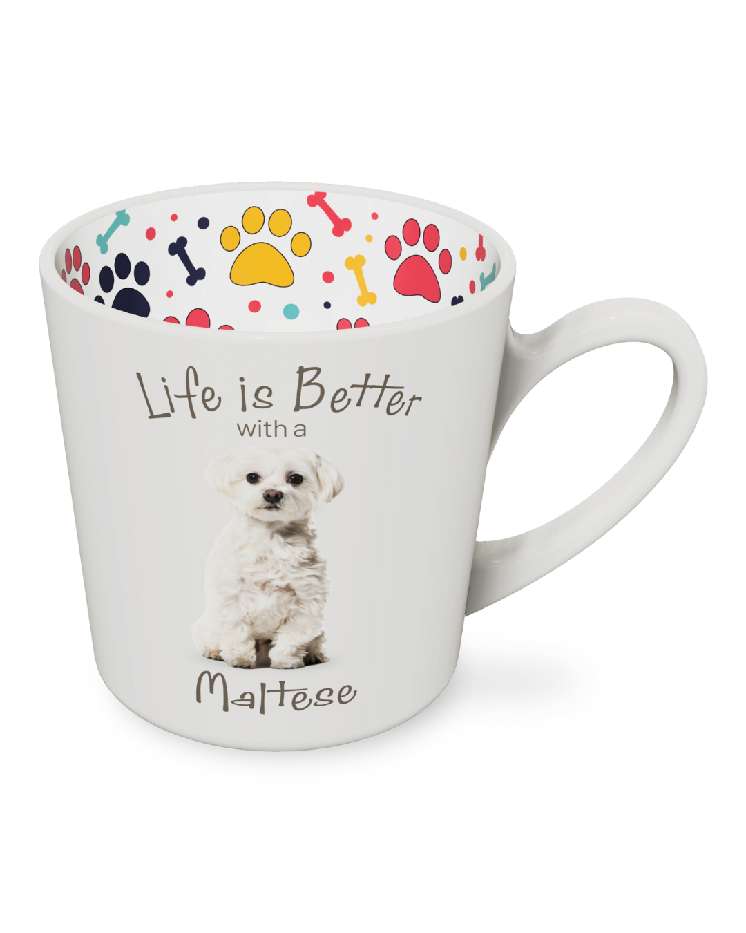 Life Is Better With Maltese Mug